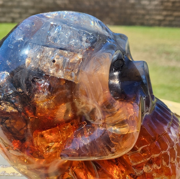 Starfire resin skull - Picture 3 of 5
